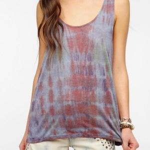 Ecote tie dye women's tank top